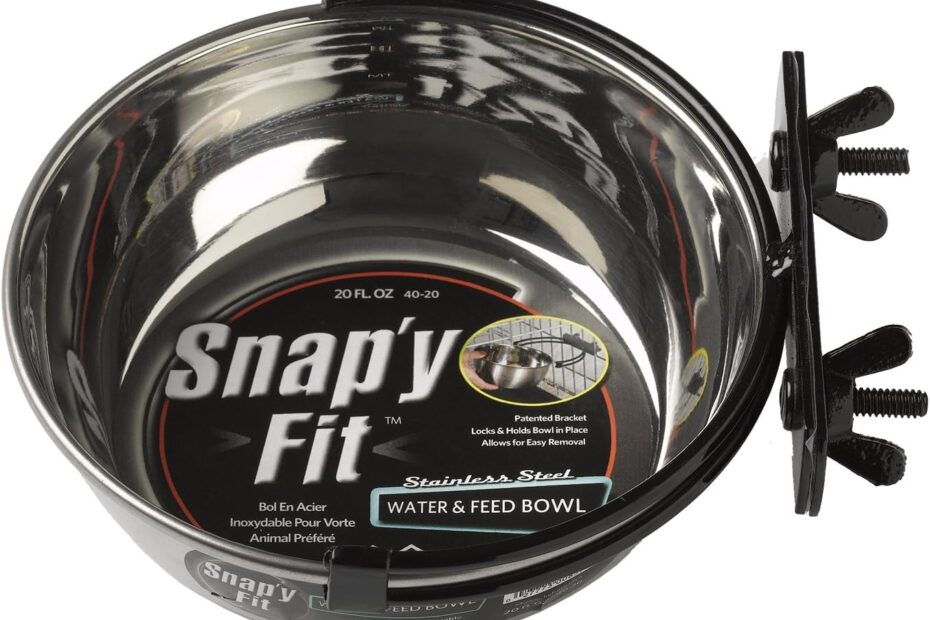 Stay Mess-Free with the Snap'y Fit Bowl: A Must-Have for Pet Owners!