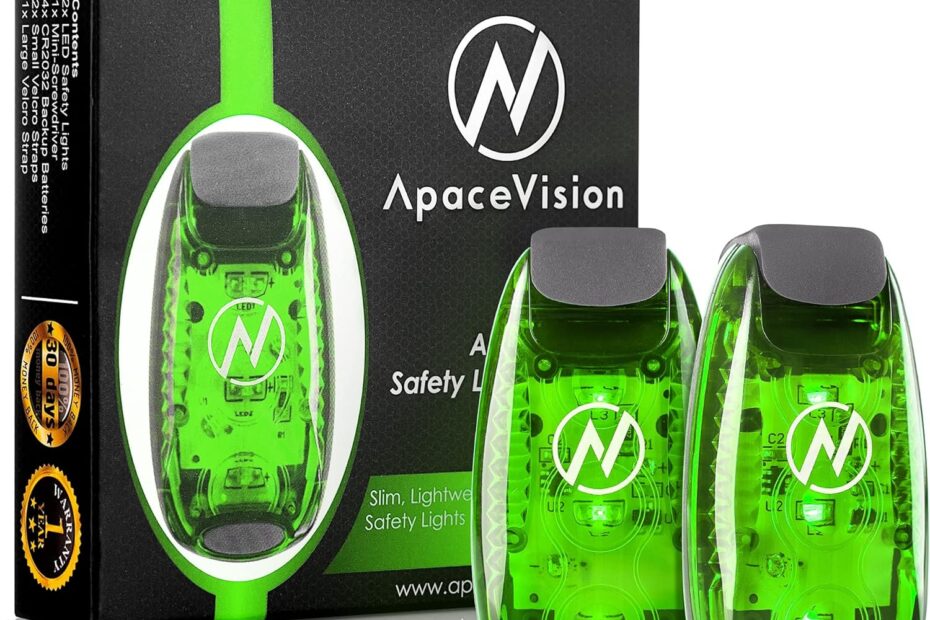 Stay Safe and Seen: Review of LED Safety Light (2 Pack) for All Your Outdoor Adventures!