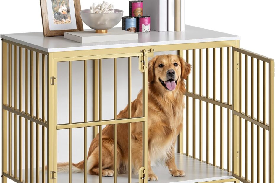 Stylish and Functional: Review of the HOOBRO Dog Crate Furniture