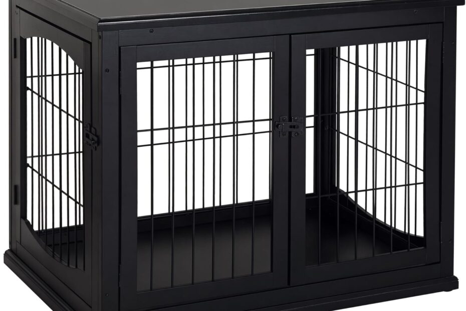 Stylish and Functional: Review of the PawHut Dog Crate Furniture for Small Dogs
