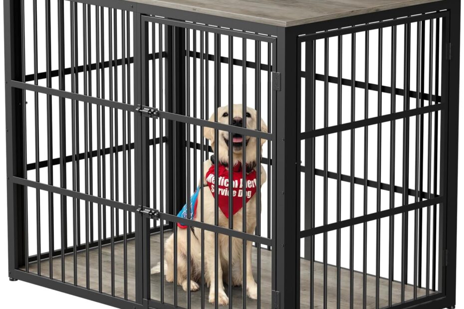 Stylish and Functional: The 48'' XXL Dog Crate Furniture Review