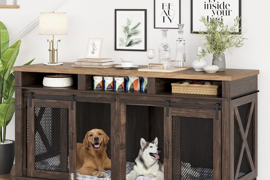 Stylish and Functional: The Ultimate Dog Crate Furniture for Large Pets