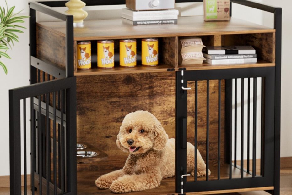 Stylish Comfort: GarveeHome Dog Crate Furniture Review for Heavy Dogs