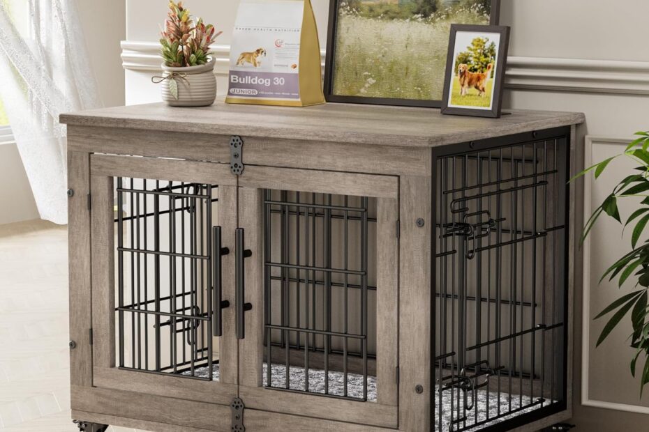 Stylish Comfort: The Lulive Dog Crate Furniture Review for Medium Dogs