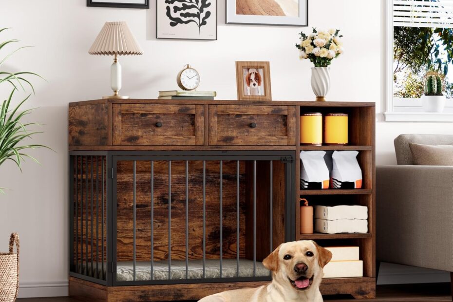 Stylish Comfort: The Ultimate Large Dog Crate Furniture Review