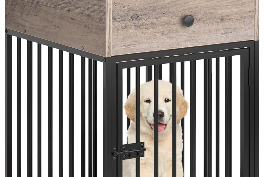 Stylish & Functional: HOOBRO Dog Crate Furniture Review