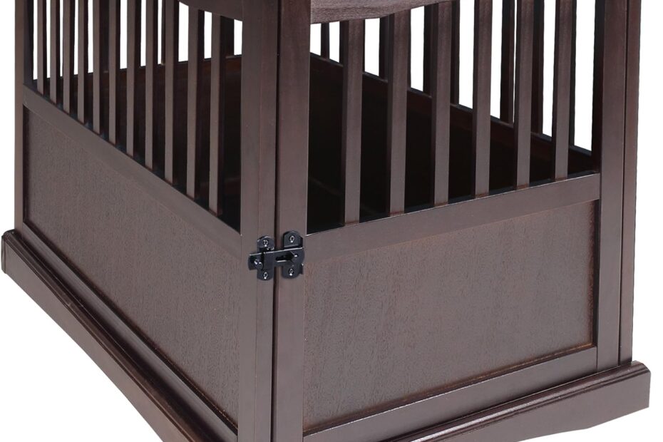 Stylish & Functional: The Best Casual Home Wooden Large Pet Crate Review