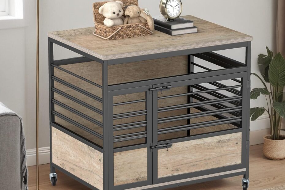 Stylish Safety: YITAHOME 32" Dog Crate Furniture Review for Your Furry Friend