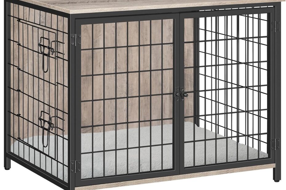 Stylishly Secure: Review of the Greige Dog Crate Furniture & Kennel