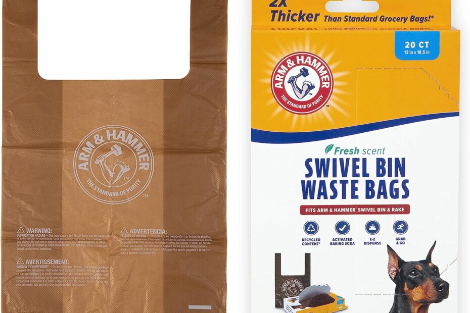 Tackle Pet Cleanup with Arm & Hammer Heavy Duty Waste Bags: Our Top Review!