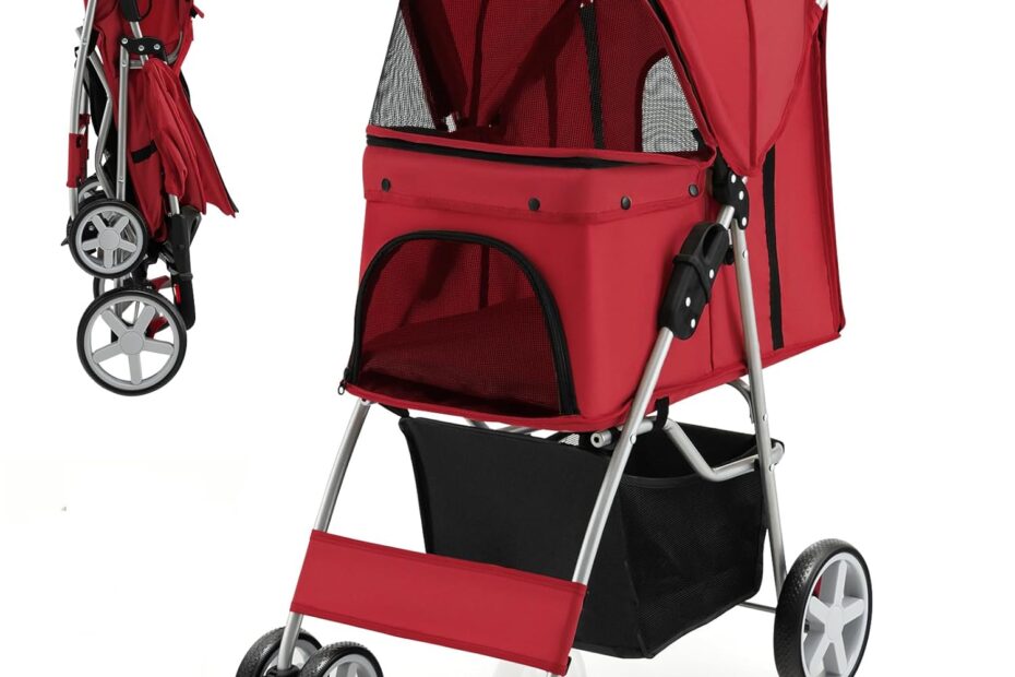 Take Your Pets Anywhere: A Review of the Giantex Folding Dog Stroller