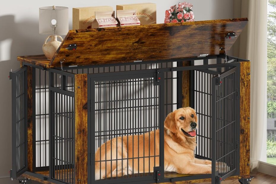 The Perfect Blend: EasyCom 41" Moveable XL Dog Crate Review