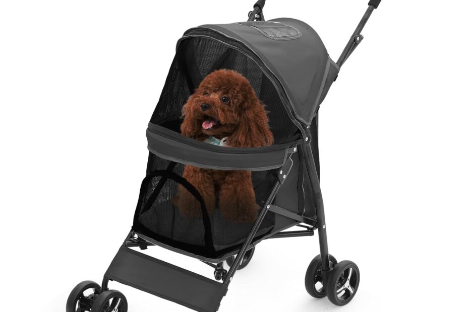 The Perfect Companion: Review of the 4 Wheels Pet Stroller for Easy Walks with Your Furry Friend
