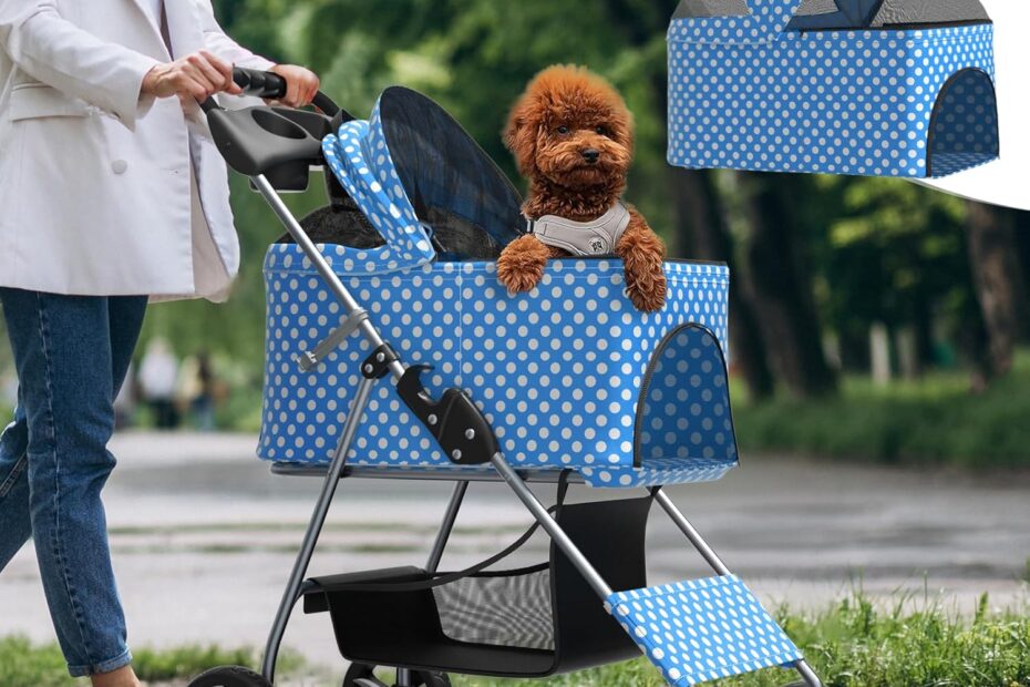 The Ultimate 3-in-1 Pet Stroller: Comfort & Convenience for Your Furry Friend