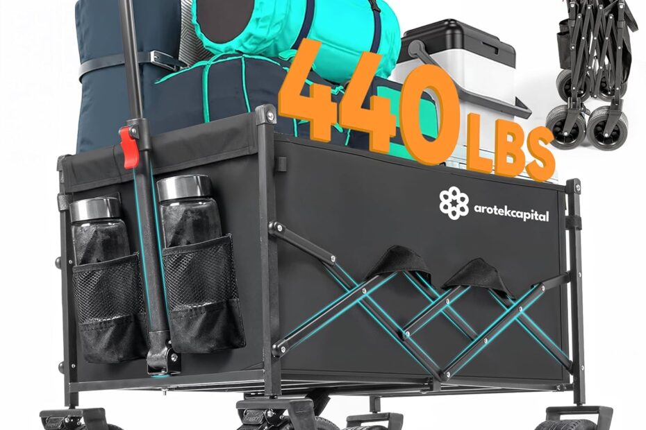 The Ultimate Collapsible Wagon: Your All-Terrain Companion for Every Adventure!