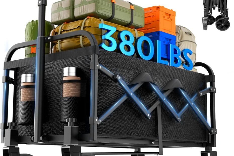 The Ultimate Collapsible Wagon: Your Go-To for All-Around Adventures!