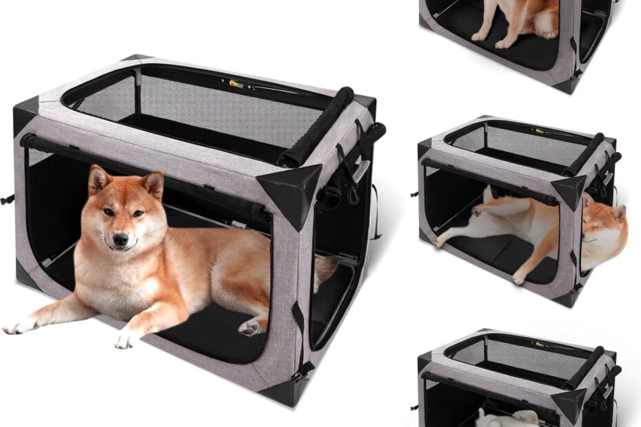 The Ultimate Dog Crate: Perfect Blend of Portability and Comfort for Your Furry Friend