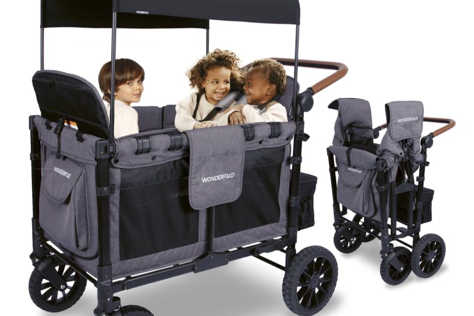 The Ultimate Family Ride: WONDERFOLD W4 Luxe Stroller Wagon Review