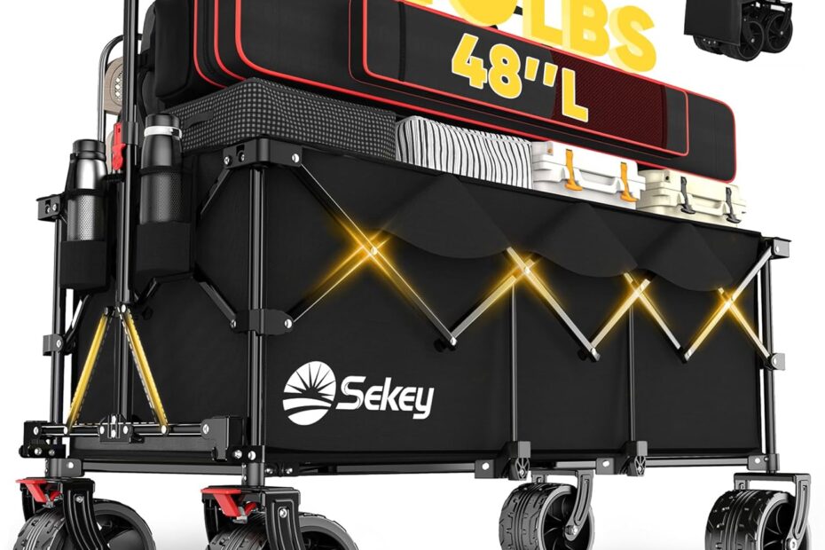 The Ultimate Garden Companion: Sekey 48'' Collapsible Wagon Review