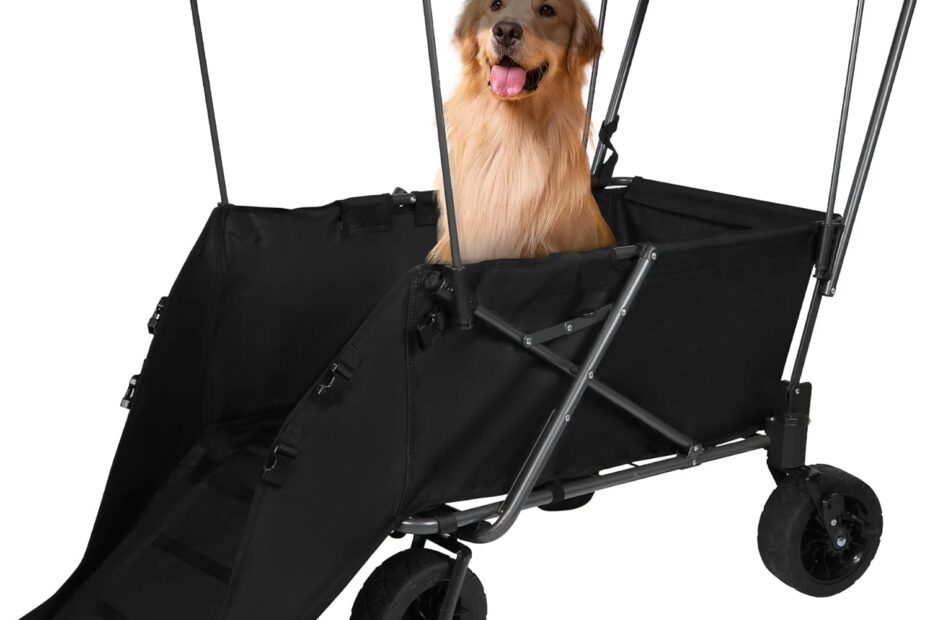The Ultimate Heavy-Duty Dog Stroller Wagon: Versatile, Durable & Perfect for All Adventures!