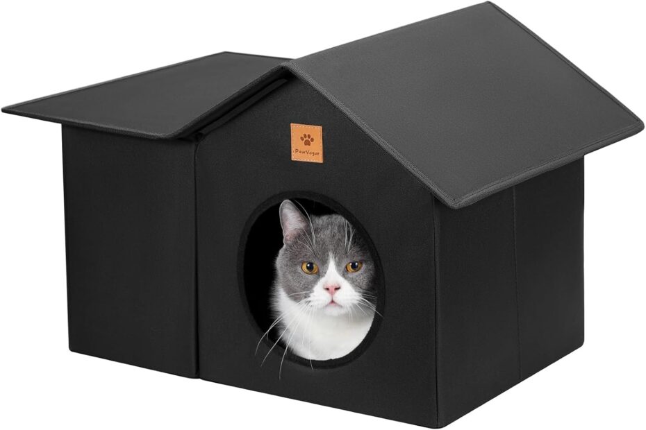 The Ultimate Outdoor Cat House: Weatherproof Comfort for Your Feline Friend!