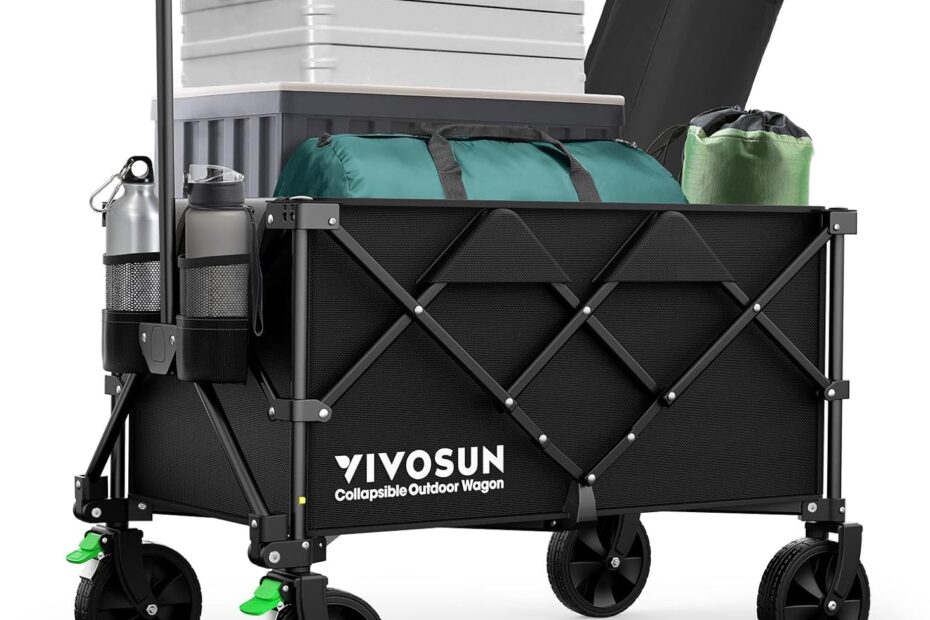 The Ultimate Outdoor Companion: VIVOSUN Collapsible Folding Wagon Review