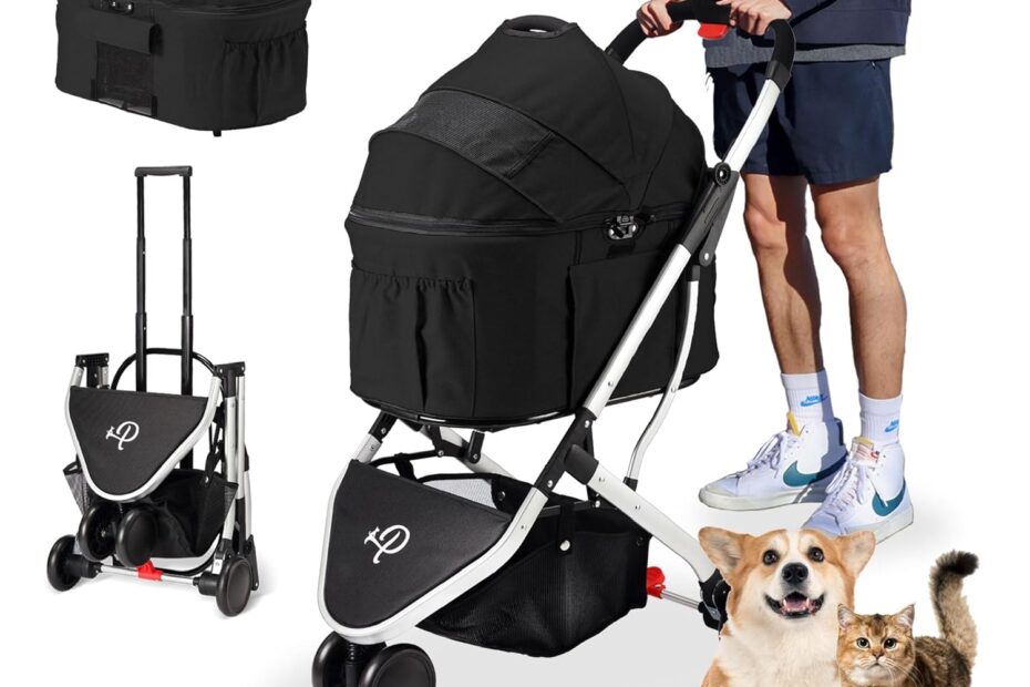 The Ultimate Pet Companion: Petique 3-in-1 Newport Stroller Review