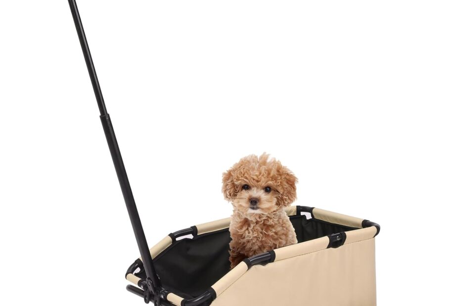 The Ultimate Pet Travel Companion: 4 Wheels Folding Pet Stroller Review
