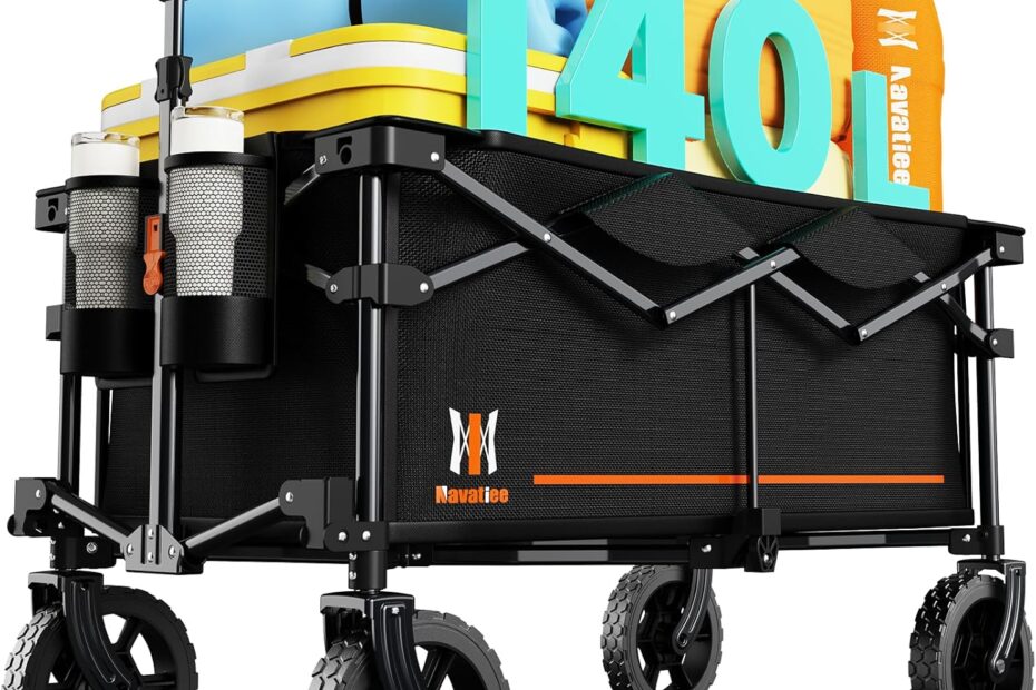 The Ultimate Review of the Navatiee 140L Collapsible Folding Wagon: Your Go-To Outdoor Utility Cart!