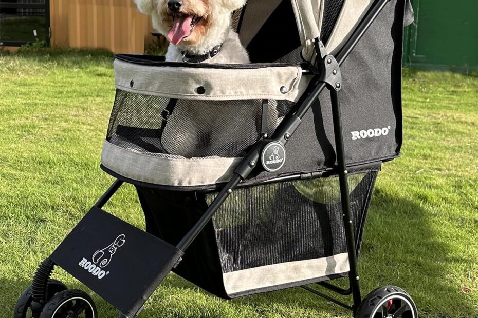 The Ultimate ROODO Pet Stroller: Lightweight, Portable, and Perfect for All Adventures!