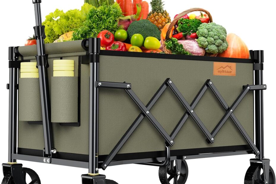 The Ultimate Solution: Review of the Collapsible 220lbs Wagon Cart for All Your Adventures!