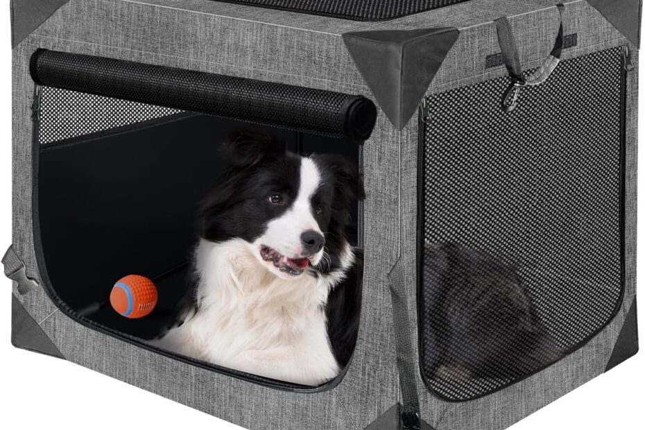 The Ultimate Travel Companion: Review of the Collapsible Dog Crate for Large Breeds