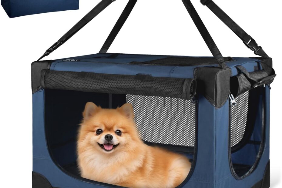 Top Pick for Pet Travel: The 24-Inch Soft Collapsible Dog Crate Review