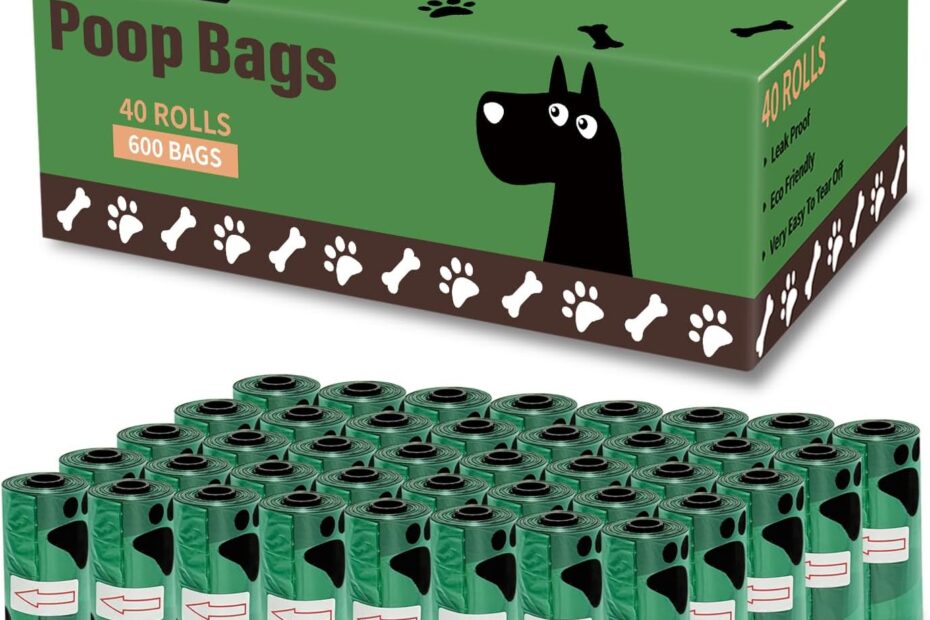 Top Picks: Sturdy & Scented Dog Poop Bags - 600 Count for Hassle-Free Walks!