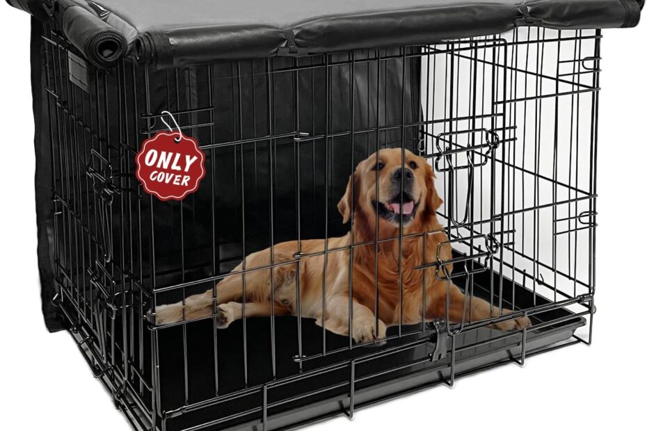 Transform Your Dog's Space: The Ultimate Waterproof Crate Cover for Comfort and Privacy