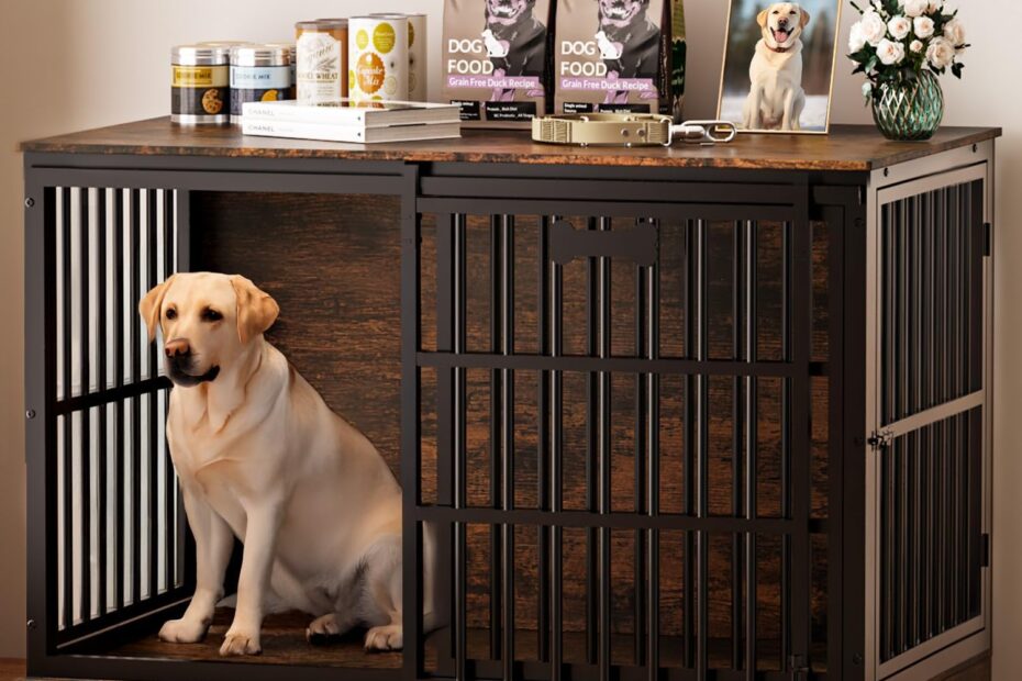 Transform Your Home with Petrova XXL Dog Crate: The Stylish, Escape-Proof Solution for Large Dogs