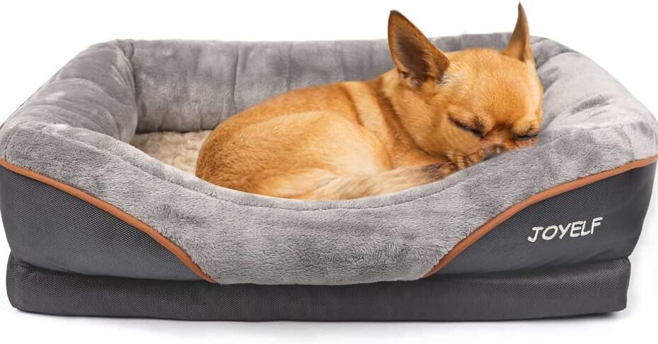 Transform Your Pup's Sleep: JOYELF Orthopedic Memory Foam Dog Bed Review
