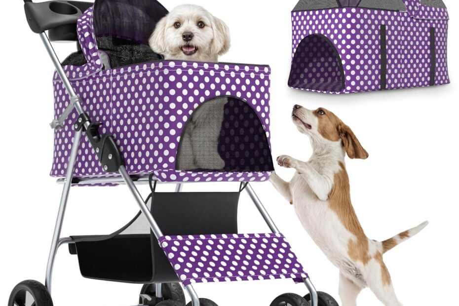 Travel in Style: Review of the Magshion Foldable Pet Stroller for Your Furry Friends