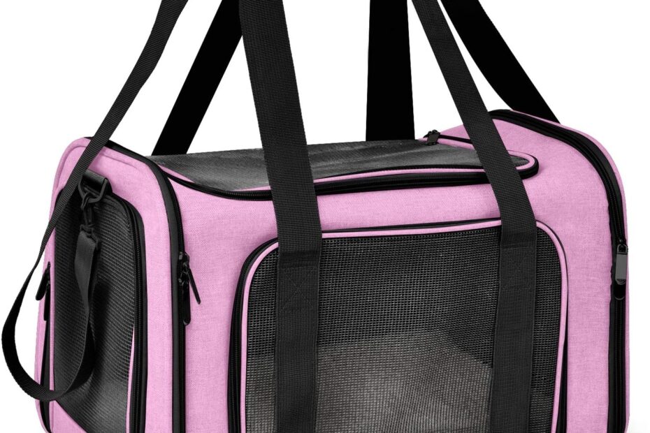 Travel in Style: Review of the TSA-Approved Soft-Sided Pet Carrier in Pink
