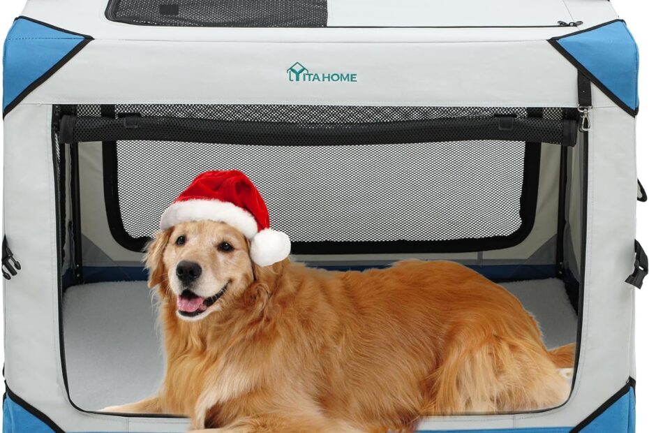 Travel Made Easy: The YITAHOME 4-Door Collapsible Dog Crate Review