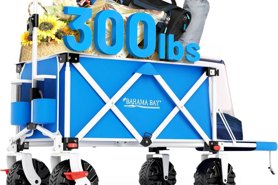 Ultimate 49" Beach Wagon Review: Your Heavy-Duty Companion for Outdoor Adventures!