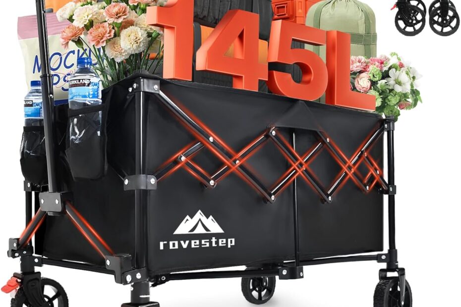 Ultimate Collapsible Utility Wagon: Heavy Duty, All-Terrain, and Perfect for Any Adventure!