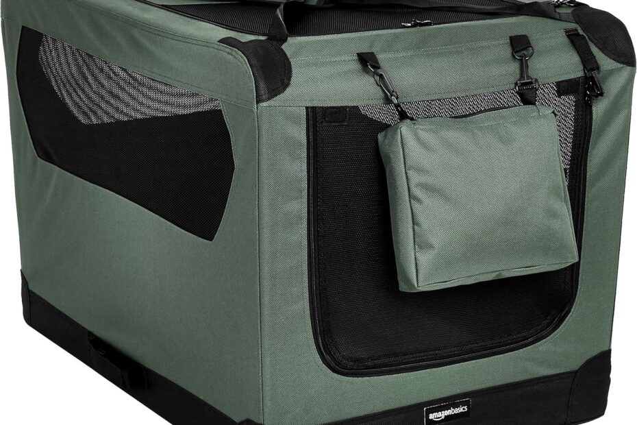 Ultimate Comfort: A Review of the Amazon Basics Folding Portable Soft Pet Dog Crate