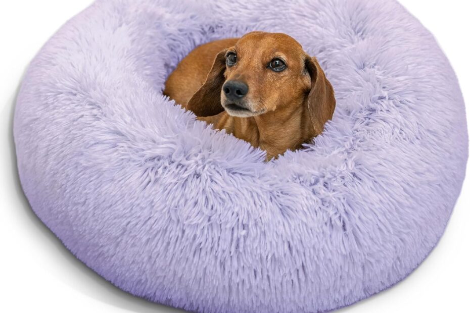 Ultimate Comfort: Best Friends by Sheri Calming Donut Bed for Pets