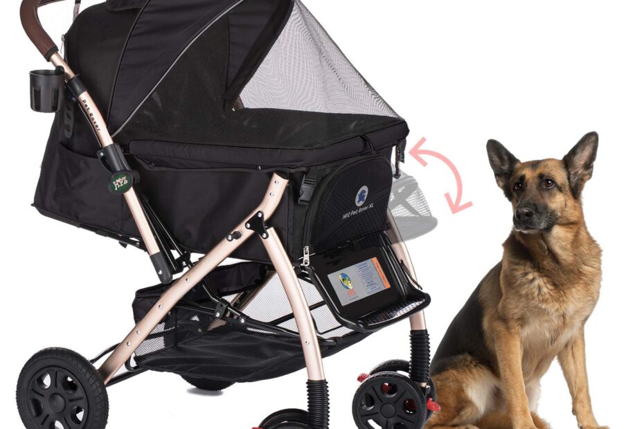 Ultimate Comfort for Your Furry Friends: HPZ Pet Rover Heavy Duty Stroller Review