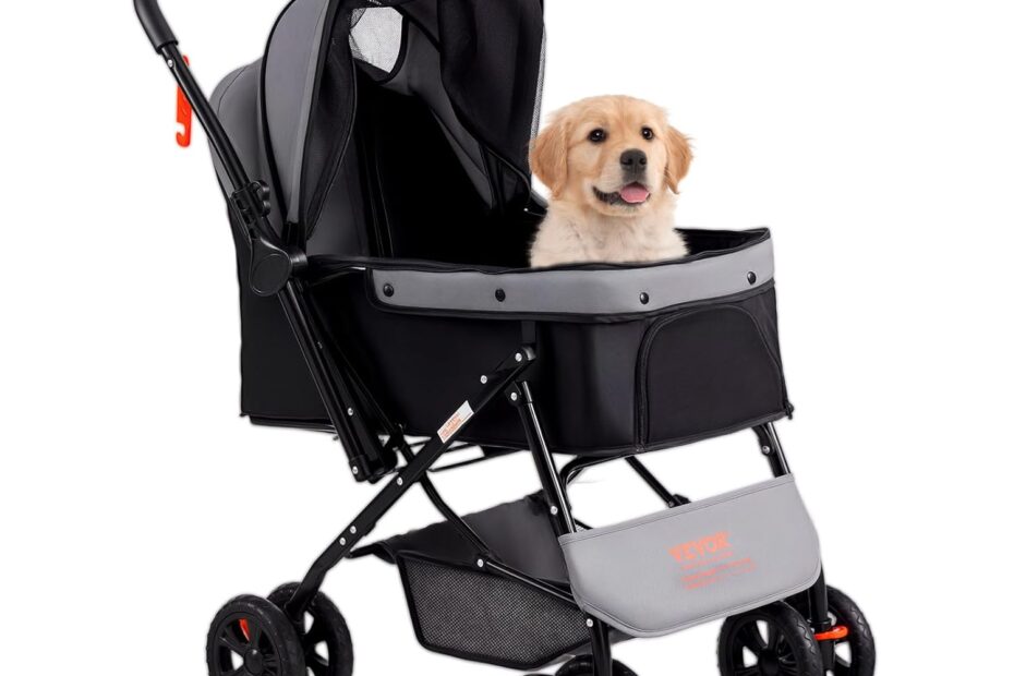 Ultimate Comfort for Your Furry Friends: VEVOR Pet Stroller Review