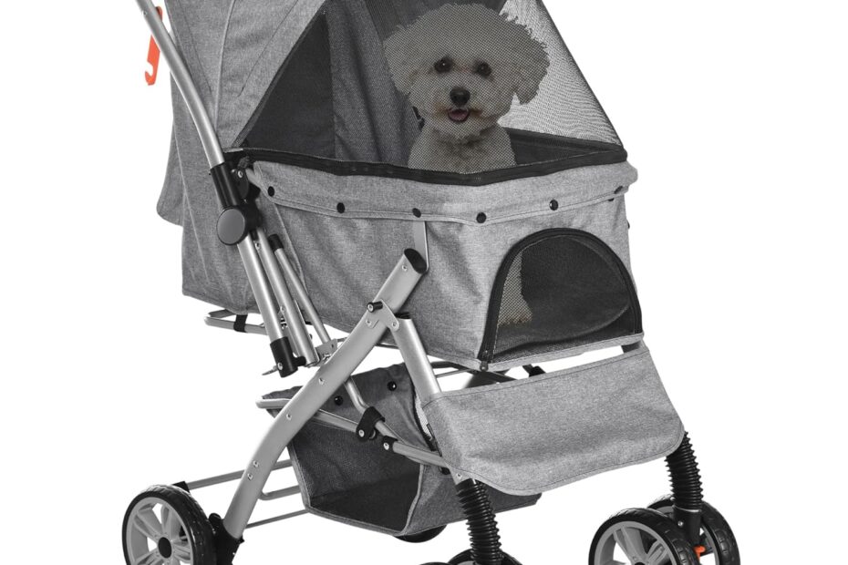 Ultimate Comfort on the Go: PawHut Dog Stroller Review for Small Pets
