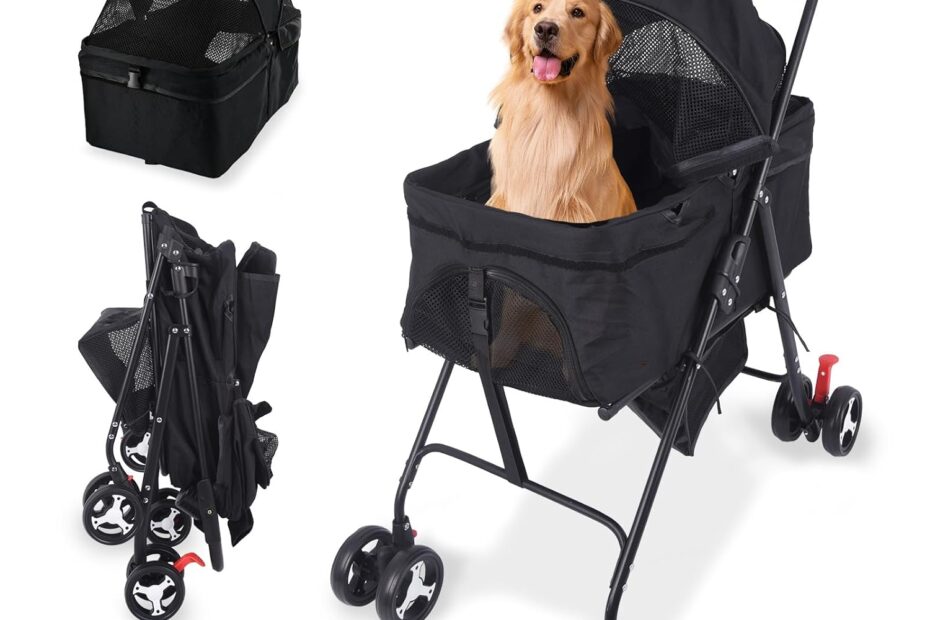 Ultimate Comfort: Review of the 3 in 1 Dog Stroller for Adventurous Paws!