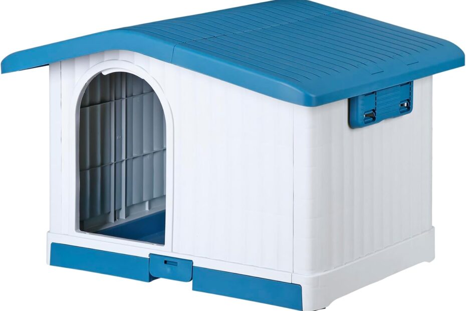 Ultimate Comfort: Review of the 34.6 Inch Sturdy Plastic Dog House for Happy Pets