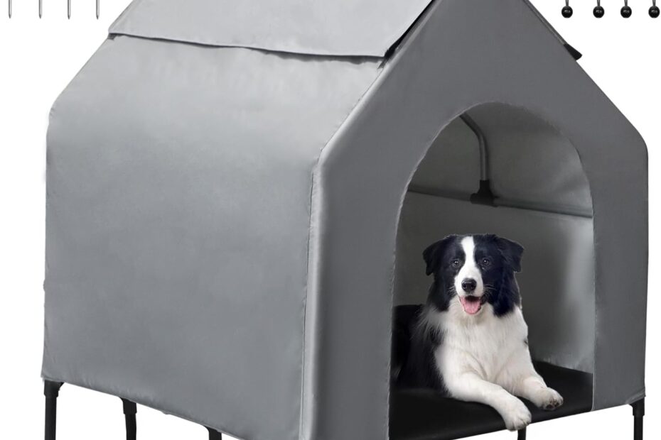 Ultimate Comfort: Review of the 42" Outdoor Dog House for Extra Large Dogs